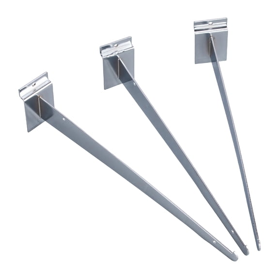 SSWBasics 14 in Slatwall Shelf Bracket - pack of 5
