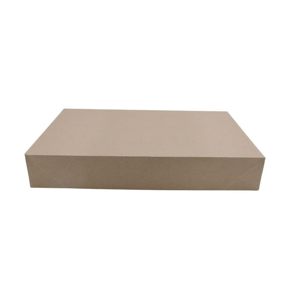 SSWBasics 19 x 2 x 3 inch Kraft Apparel Boxes - Case of 50