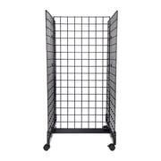 SSWBasics 2 Foot x 2 Foot Black Grid Gondola Unit