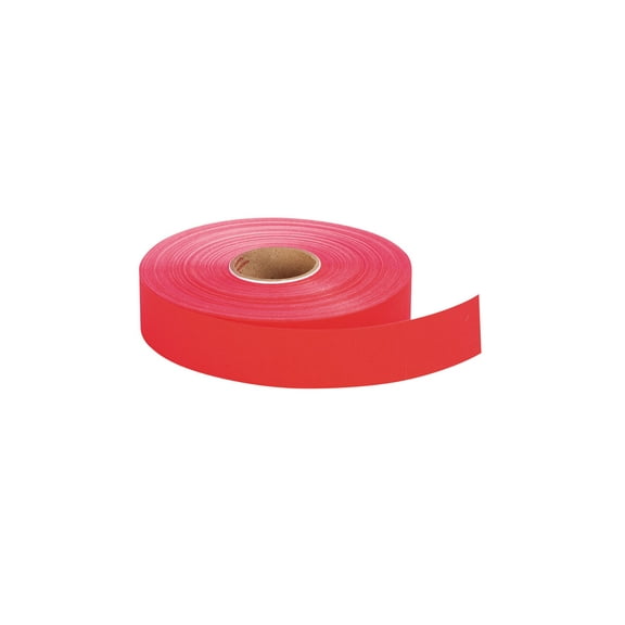 SSWBasics 2-Line Fluorescent Red Labels for Monarch® Model 1136  5/8"H x 3/4"W- 8 rolls per sleeve