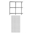 thumbnail image 1 of SSWBasics 2' X 4' Chrome Wire Grid Wall Panels - Durable Grid Wall Display for Retail and Home Use - Versatile Gridwall Panel for Organized Storage and Display Solutions, 1 of 1