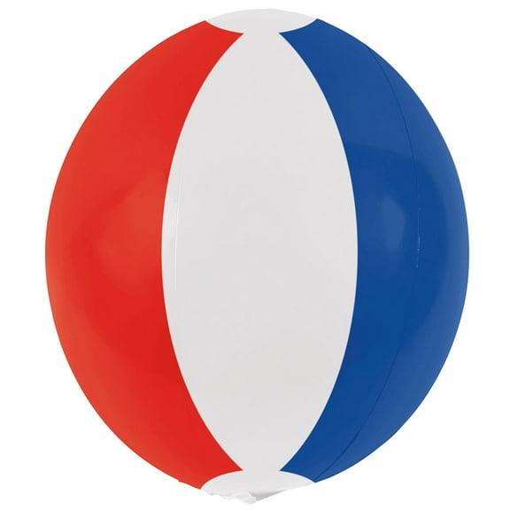 SSWBasics 20" Reusable Vinyl Balloon - Red White & Blue (America Balloon)- Reusable Balloons - House of Balloons Vinyl - Large Bright Outdoor Balloons for Dealership Displays