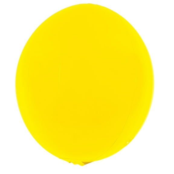 SSWBasics 20 Reusable Vinyl Balloon Yellow- Reusable Balloons - Yellow Vinyl Outdoor Balloons Ideal for Parties Decorations and dealerships.