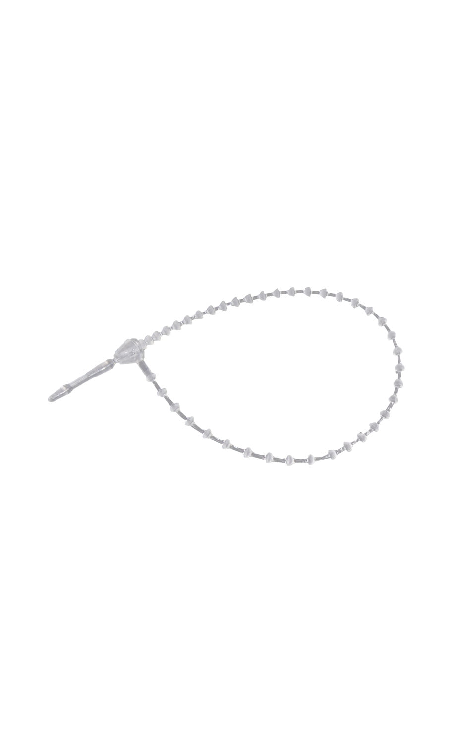 SSWBasics 5 inch Clear Adjustable Security Loop Tagging Fasteners ...