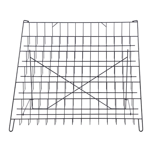 SSWBasics 6-Tier Black Wire Countertop Rack - 22 x 29 1/2 x 18 in