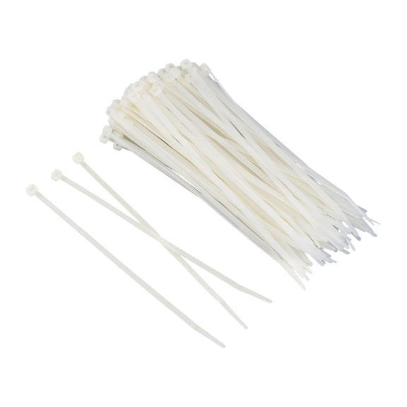SSWBasics 8 inch Plastic Security Ties pack of 100