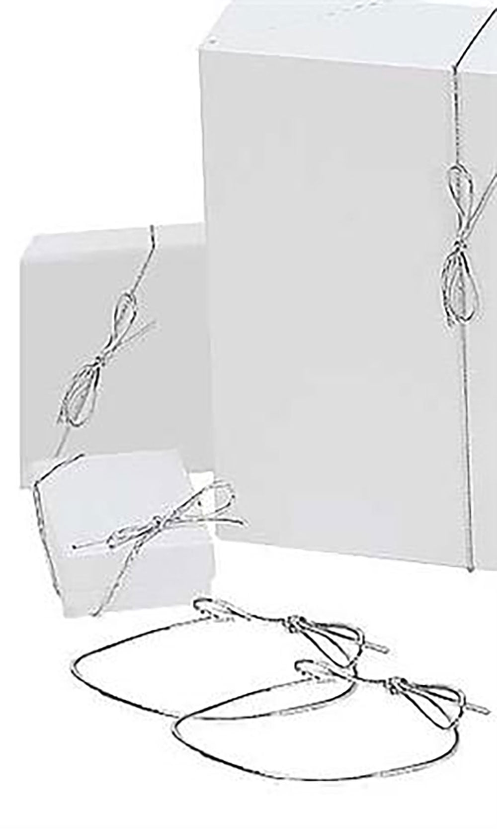 SSWBasics 8 inch Silver Elastic Stretch Loops - Pack of 250 - Walmart.com