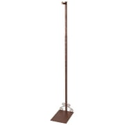 SSWBasics Adjustable Cobblestone Costumer Stand – Single Arm Clothes Rack - Retail Clothing and Garment Display Stand – Ideal For Showcasing Hanging Items In Thrift Shops, Boutiques and Retail Stores