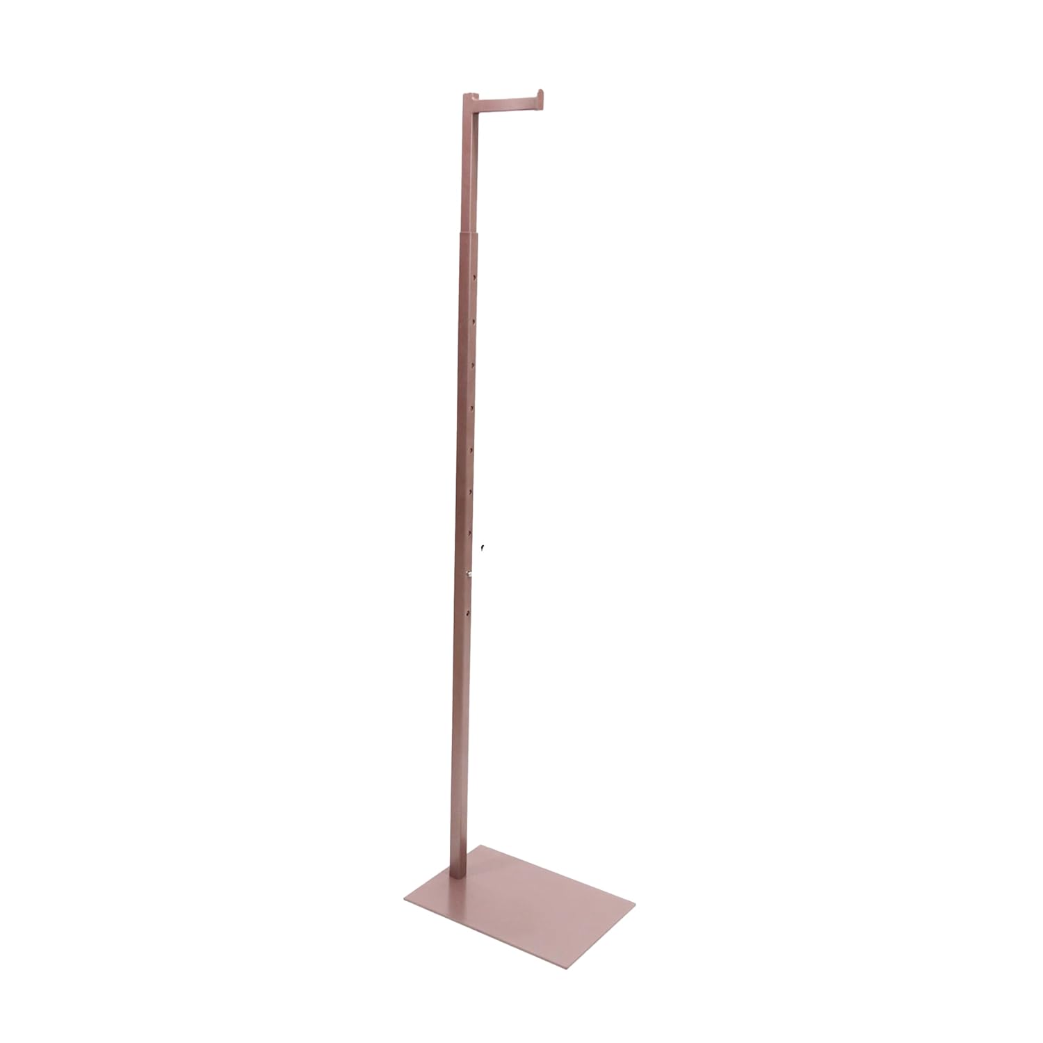 SSWBasics Adjustable Rose Gold Costumer Stand Single Arm Clothes Rack