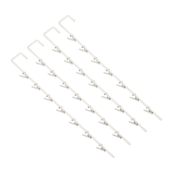 SSWBasics Beige Metal Spring Clip Merchandiser Strip