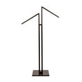 thumbnail image 1 of SSWBasics Black 2-Way Clothing Rack with Slant Arms, 1 of 7