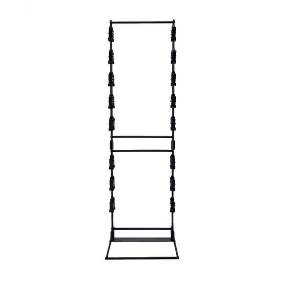 SSWBasics Black Countertop Chip Rack Display Stand - Double-Sided