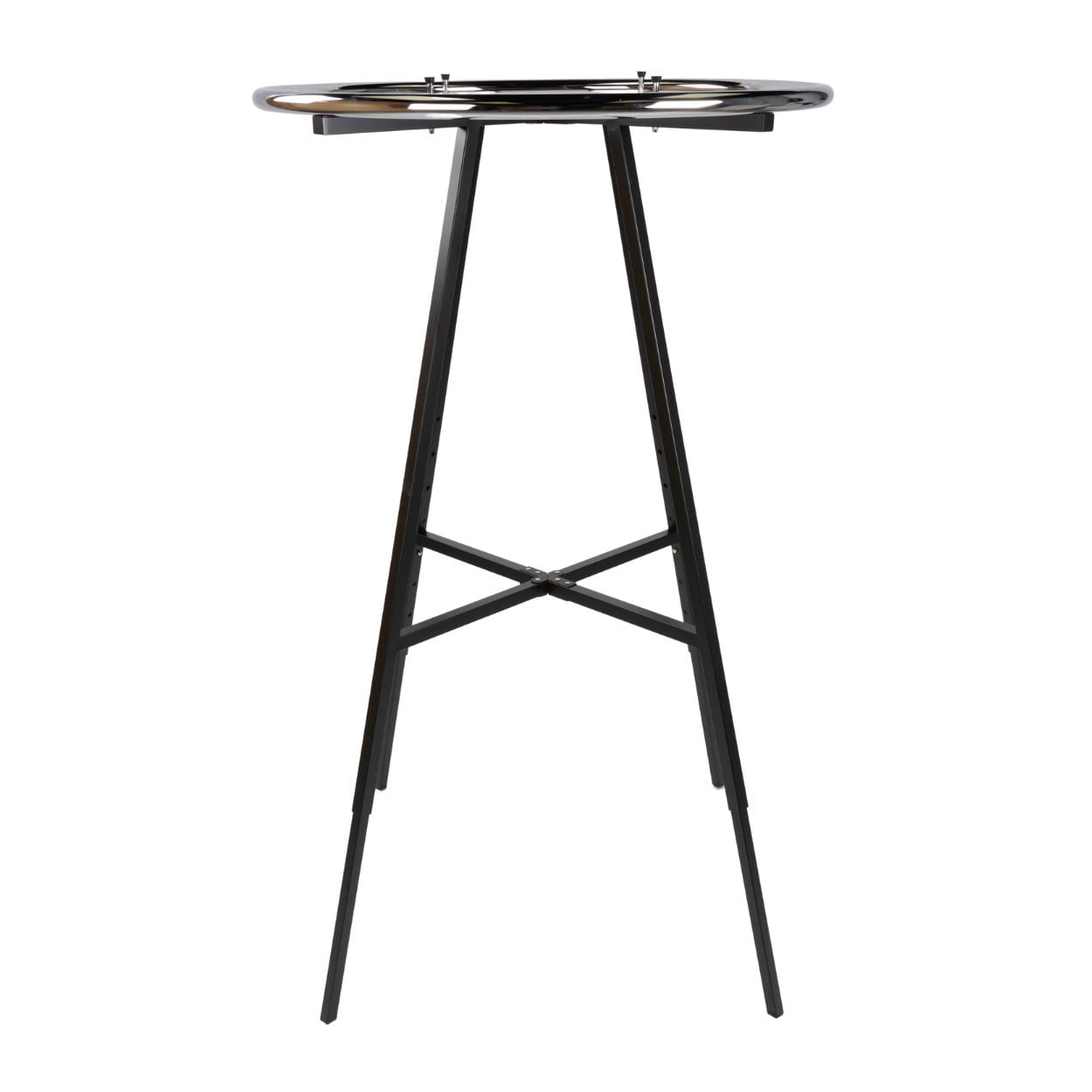 SSWBasics Black Round Clothes Rack 36
