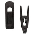 thumbnail image 1 of SSWBasics Black Velvet Hanger Clips - 100 Pack- Black Velvet Hanger Clips - Handy and Useful Hanger Clips for Velvet Hangers - Premium Velvet Hangers with Clips for Organized Wardrobe, 1 of 2