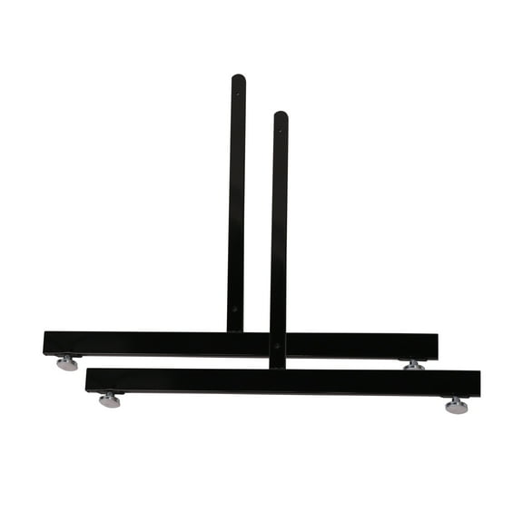SSWBasics Black Wire Grid Display Legs - Set of 2 (for Use with Any 2W Grid Or Slat Grid Panels) - Overall Size: 24 H x 24 L - Grid Panels Sold Separately - Use to Create Art Display Panels