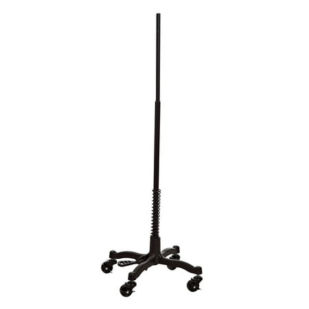 SSWBasics Boutique Black Metal Dress Form Stand with Dressmaker Mannequin Stand Base and Wheels