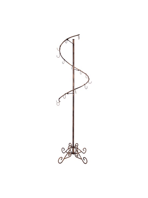 Boutique Cobblestone Spiral Purse Rack Stand - (6 ft H x 17 in W)