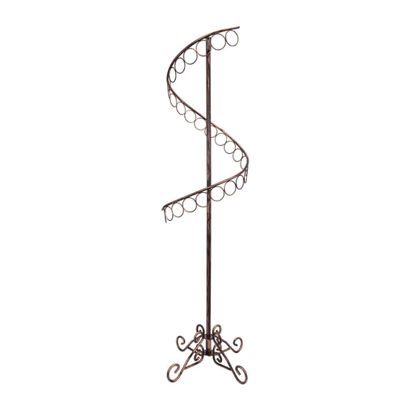 SSWBasics Boutique Cobblestone Spiral Scarf Rack (72 in H x 17 in W)