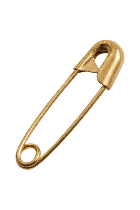 Closeable Brass Safety Pins - 2 Gross (200-275 Pins)- Large Safety Pins - Brass Closeable Multi Use - Black Safety Pins and Gold Safety Pins for Secure Fastening and Versatile Applications