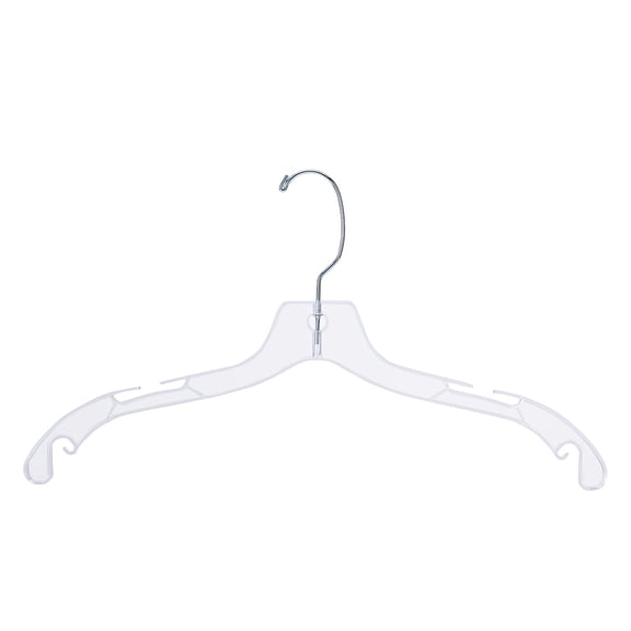 SSWBasics Clothes Hangers - Light Weight Dress Hangers - 17 in Case of 100