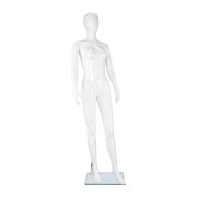 SSWBasics Female Glossy White Mannequin Full Body