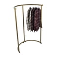 thumbnail image 1 of SSWBasics Gold Half Round Clothing Rack, 1 of 1