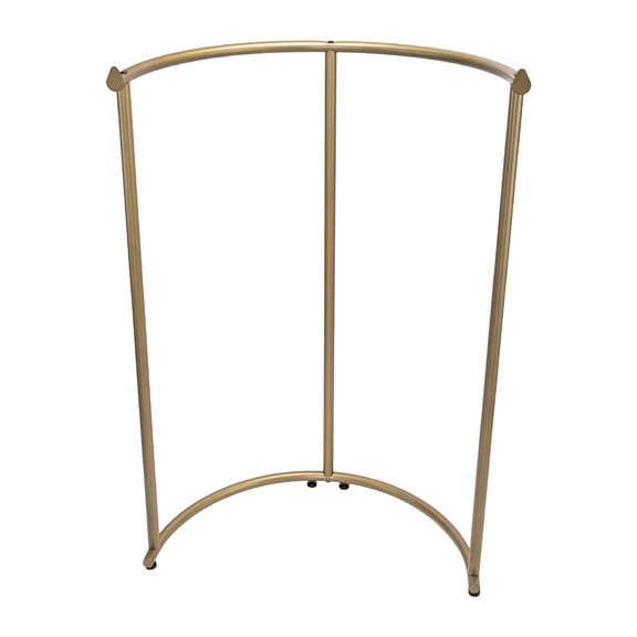 SSWBasics Gold Half Round Clothing Rack