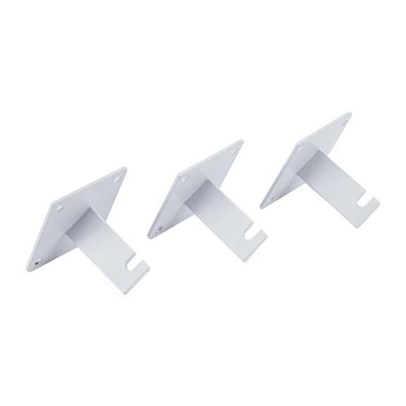 SSWBasics Grid Wall Mount Brackets for Wire Grid and Slatgrid Panels