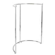 SSWBasics Half Round Clothing Rack - Chrome 44 W x 52"-72 H