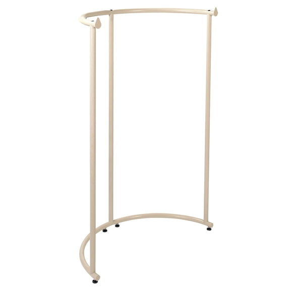 Ivory Rack Free Shipping! Half Round Clothing Rack - Ivory (37 1/2
