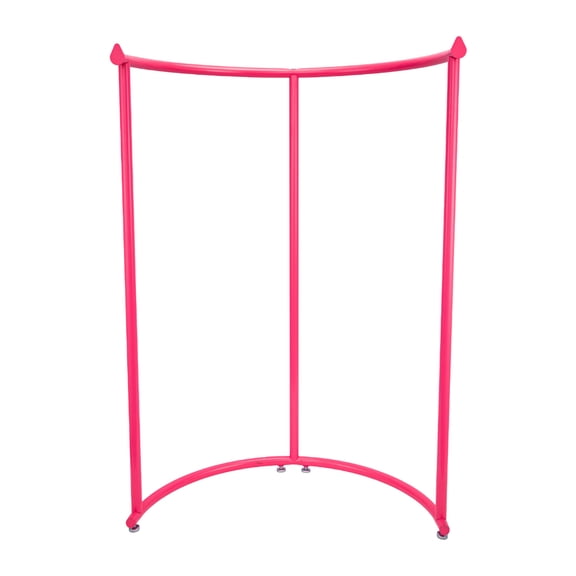 SSWBasics Hot Pink Half Round Clothing Rack