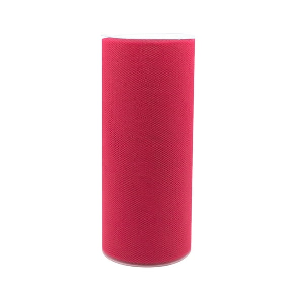 SSWBasics Hot Pink Tulle 6 inches x 25 yards