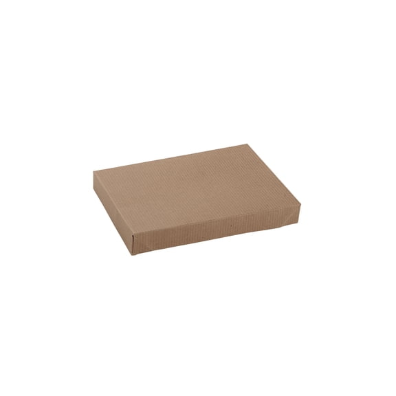 SSWBasics Kraft Apparel Boxes - 10 in x 7 in x 1 1/4 in - Case of 100