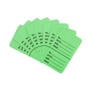 SSWBasics Large Unstrung Palm Tree Green Perforated Coupon Price Tags