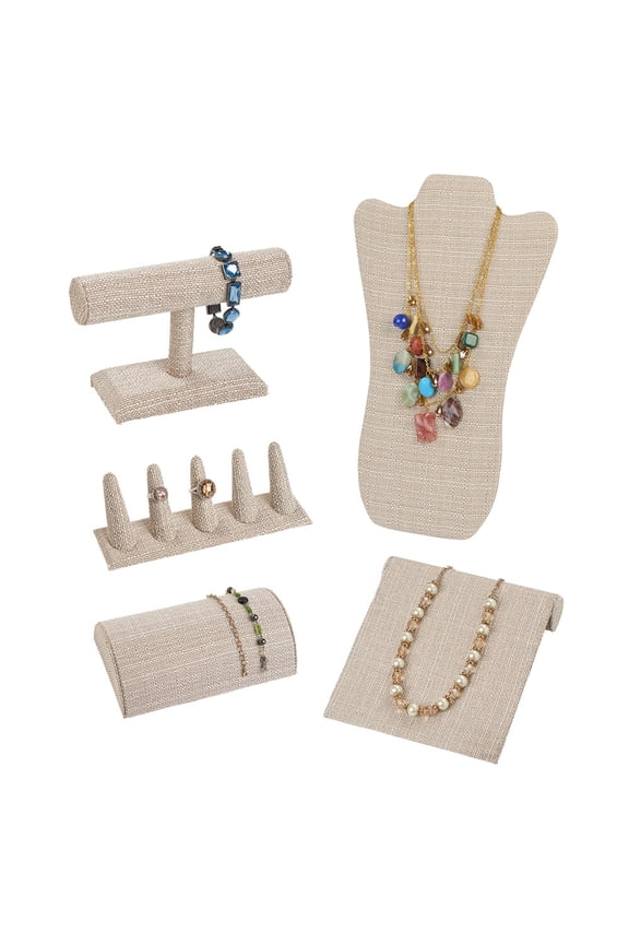 Linen Jewelry Bundle - 5 Displays