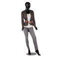 thumbnail image 1 of SSWBasics  Mannequin Full Body Female Glossy Black Cameo Fiberglass with Base  Height 5'10" - Full Body Mannequin Female Display, 1 of 2