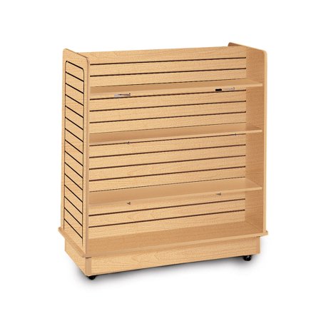 SSWBasics Maple Slatwall Gondola Unit