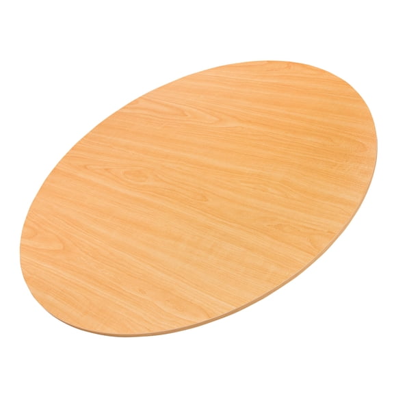 SSWBasics Natural Wood Topper for Round Clothing Racks (30 in diameter)