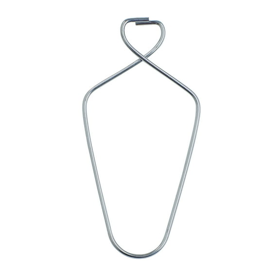 SSWBasics Pinch Clip for Grid Ceilings - Case of 100- Brushed Silver Drop Ceiling Hooks - Versatile Ceiling Hooks for Classroom and Multi-use Applications - Durable Drop Ceiling Hooks for Hanging