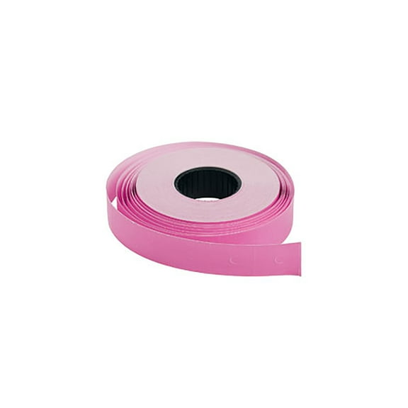SSWBasics Pink SSW 2-Line Pricing Gun Labels 3/4"H x 3/4"W - 1000 labels per roll
