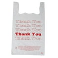 thumbnail image 1 of SSWBasics Premium Thank You T-Shirt Bags - 500 - Pack  18” x 8" x 30"  .48mil HDPE Thickness - Ideal for Restaurants  Retail  Grocery  Takeout - Standard Supermarket Size - Strong and Durable, 1 of 7