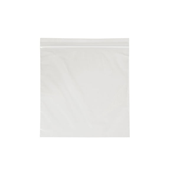 SSWBasics Resealable All Clear Plastic Bags - 8"W x 8"H - Case of 100- Small Plastic Baggies - Clear Resealable Small Ziplock Bags for Jewelry - Durable Plastic Bags for Jewelry Storage and Retail Use