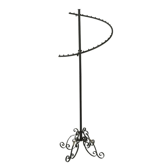SSWBasics Round Clothing Rack - Spiral Clothing Rack for Boutiques - 29 Ball Vintage Retail Clothing & Garment Racks - Perfect for Displaying Apparel in Shops