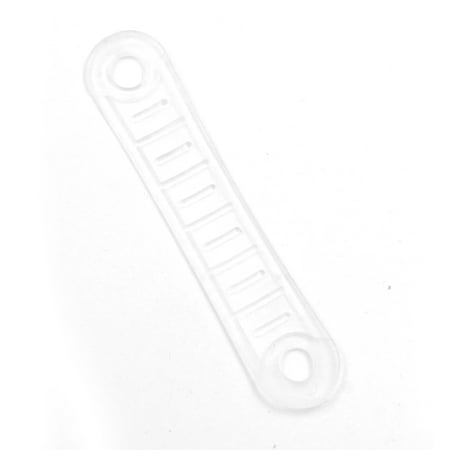 SSWBasics Rubberized Kant-Slip Strips for Hangers - Natural Opaque Finish - Pack of 200