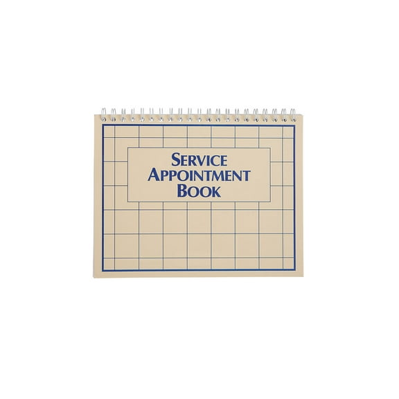 SSWBasics Service Appointment Book - 11W x 8 1/2H