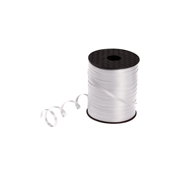 SSWBasics Silver Curling Ribbon - pack of 10
