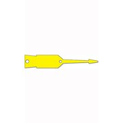 SSWBasics Small Arrow ID Tags - Yellow - 3/4 x 4 1/2 in - pack of 1000