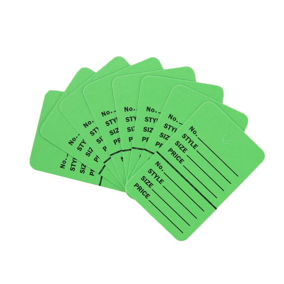 SSWBasics Small Unstrung Palm Tree Green Perforated Coupon Price Tags