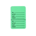 thumbnail image 1 of SSWBasics Small Unstrung Palm Tree Green Perforated Coupon Price Tags - 1000 Included - Features No. Style  Size  Price – Vibrant Retail Pricing Tags, 1 of 6