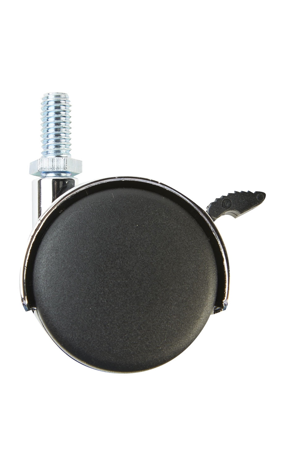 SSWBasics Twin Wheel Caster for Clothing Racks - With Brake - Set of 4